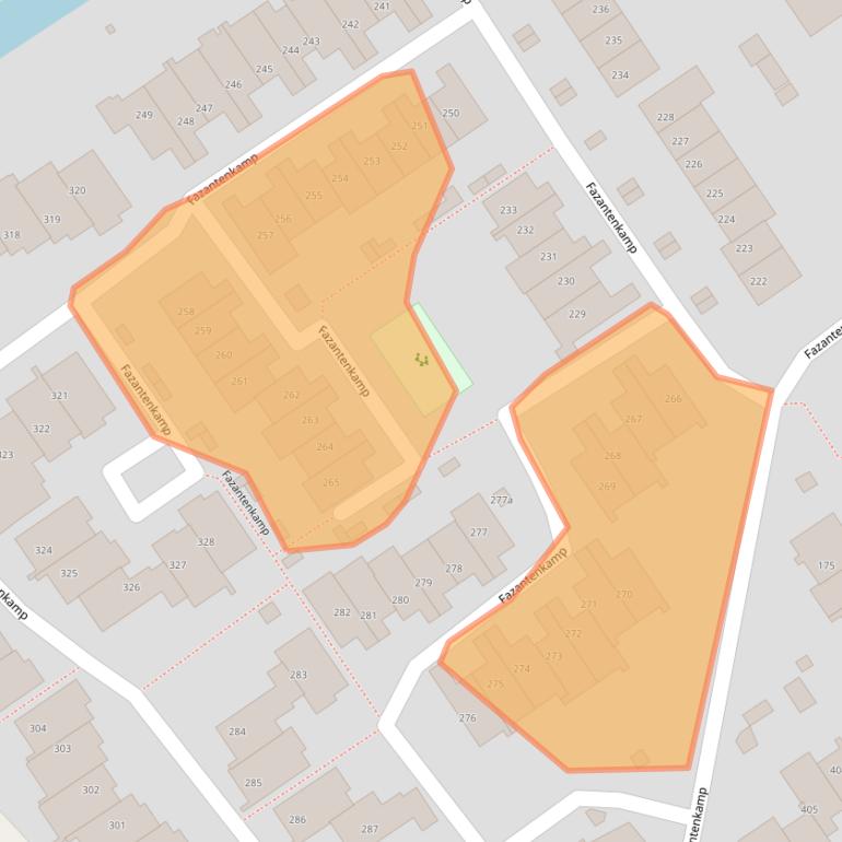 Kaart van postcodegebied 3607CM.
