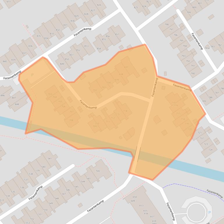 Kaart van postcodegebied 3607DR.