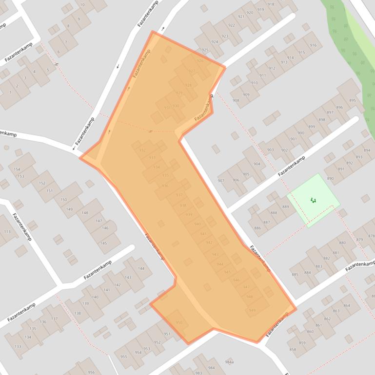 Kaart van postcodegebied 3607EH.