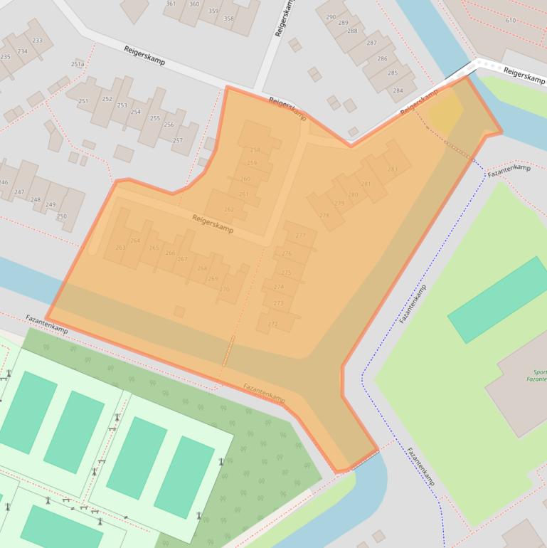 Kaart van postcodegebied 3607HP.