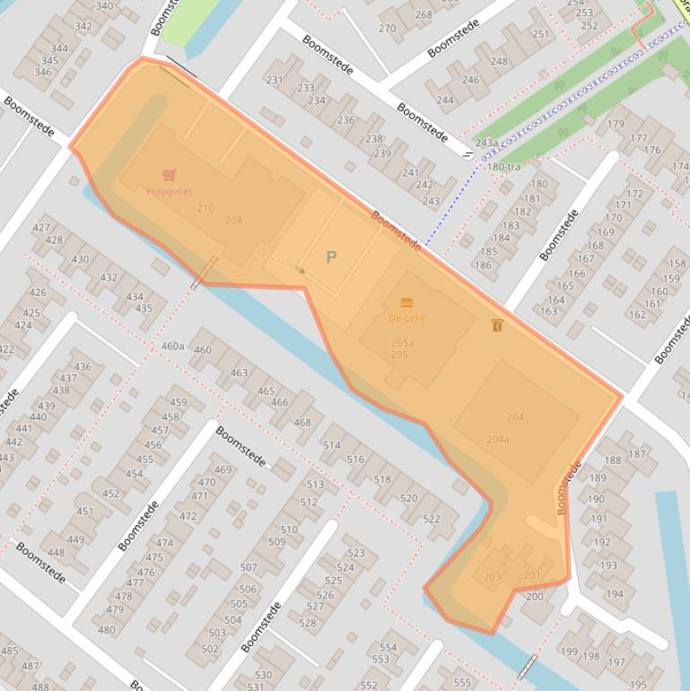 Kaart van postcodegebied 3608AK.