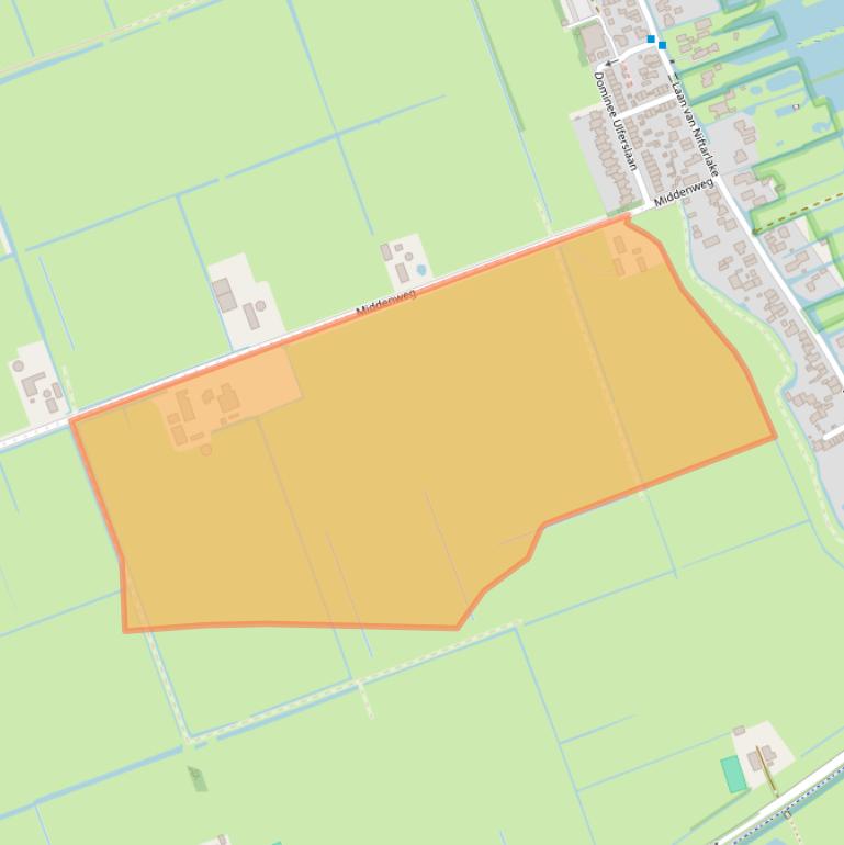 Kaart van postcodegebied 3612AT.