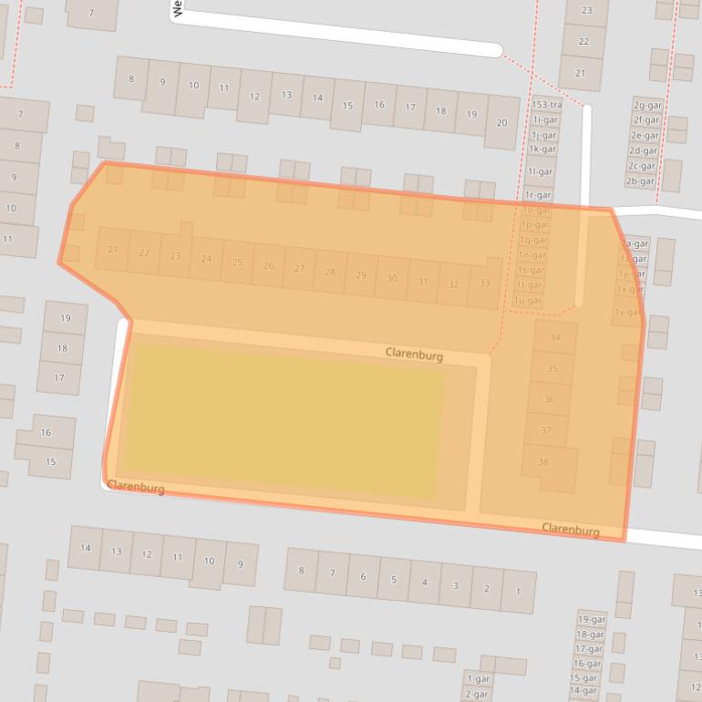 Kaart van postcodegebied 3621GB.