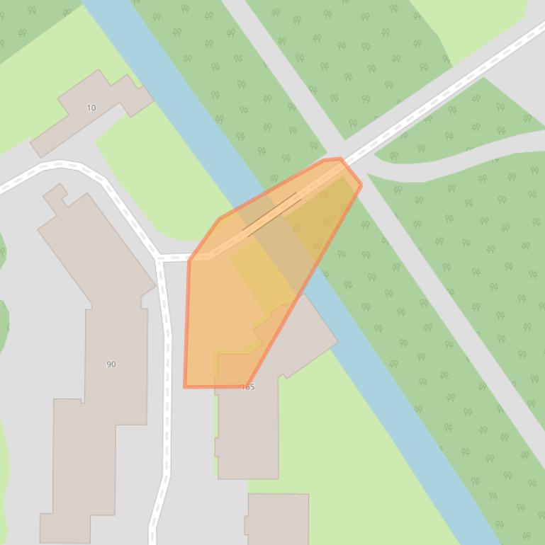 Kaart van postcodegebied 3621ML.