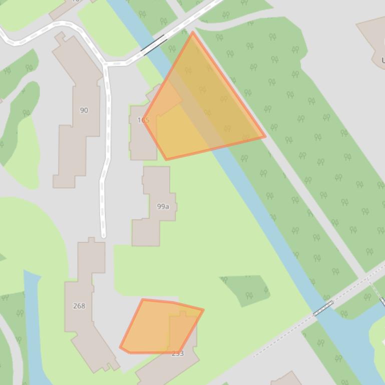 Kaart van postcodegebied 3621MP.