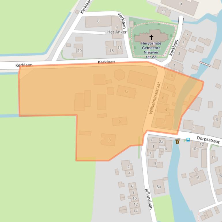 Kaart van postcodegebied 3626AL.