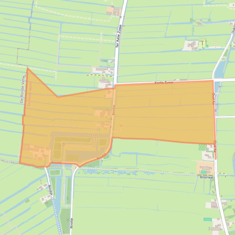 Kaart van postcodegebied 3626AS.