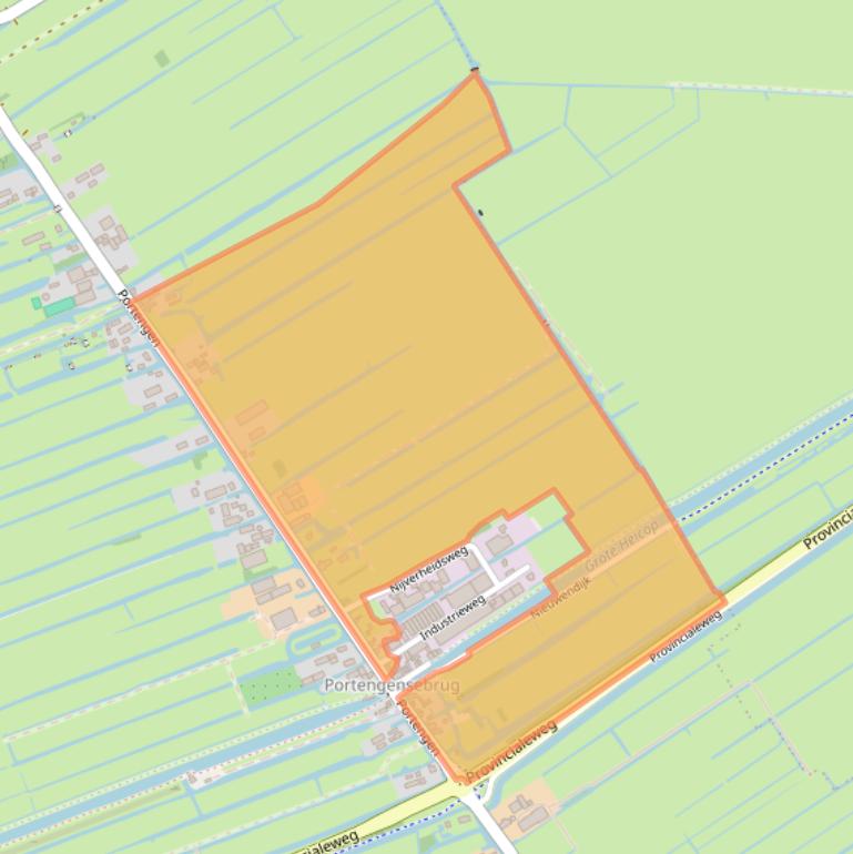 Kaart van postcodegebied 3628EG.