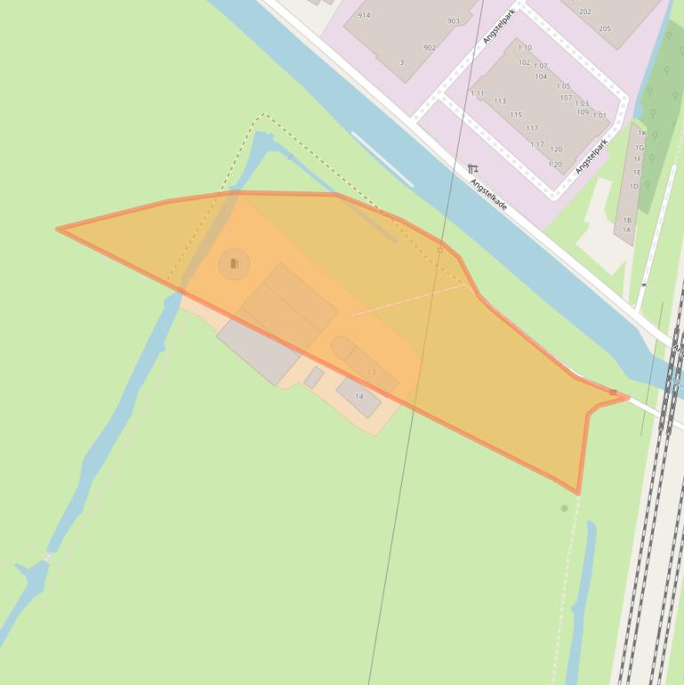 Kaart van postcodegebied 3631NC.