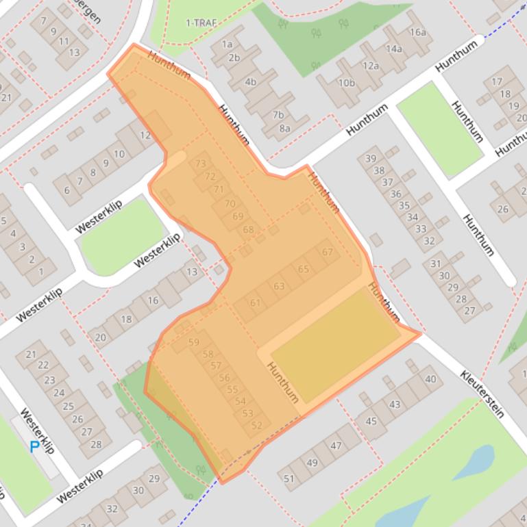 Kaart van postcodegebied 3632XP.