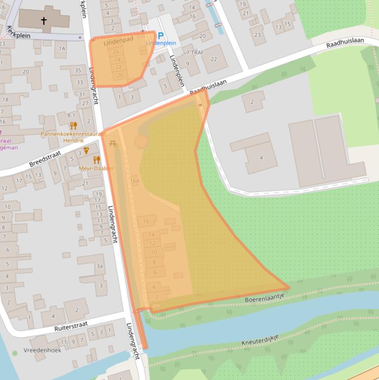 Kaart van postcodegebied 3633AT.