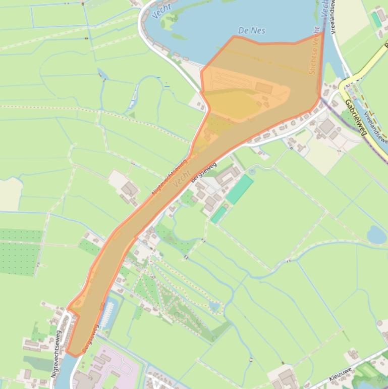 Kaart van postcodegebied 3633XW.