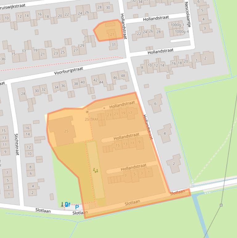 Kaart van postcodegebied 3634AS.