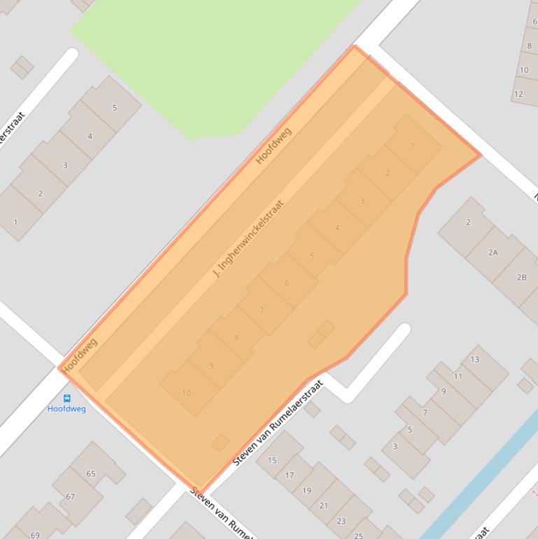 Kaart van postcodegebied 3641CX.