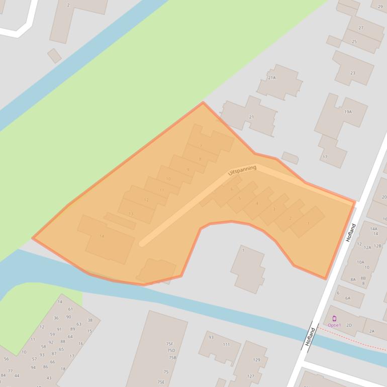 Kaart van postcodegebied 3641GC.