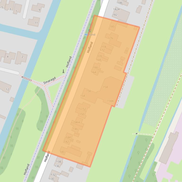 Kaart van postcodegebied 3641GJ.