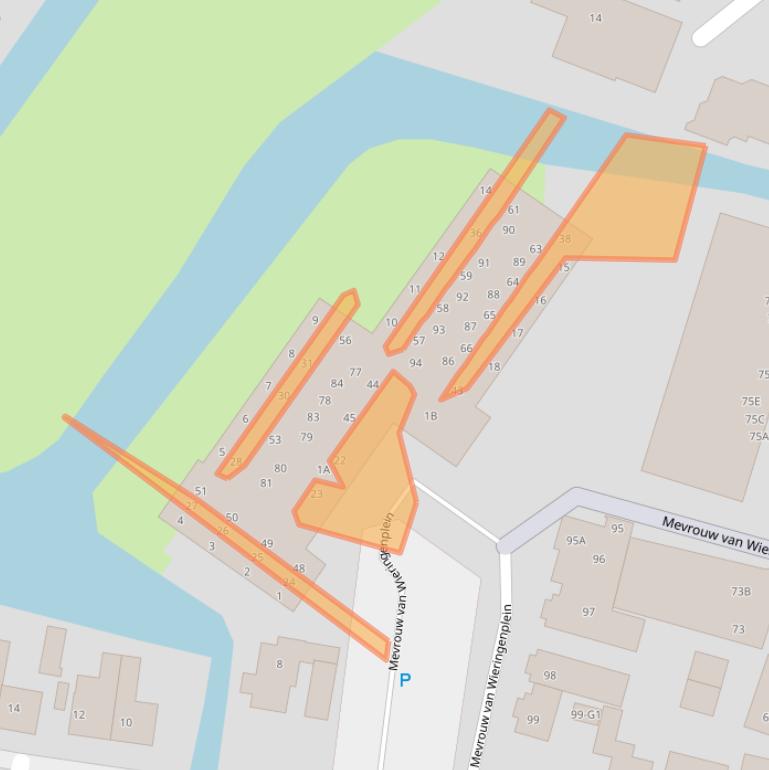 Kaart van postcodegebied 3641GV.