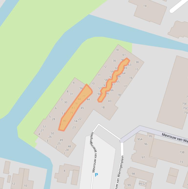 Kaart van postcodegebied 3641GX.