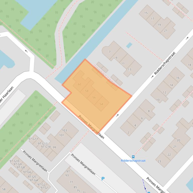 Kaart van postcodegebied 3641HE.