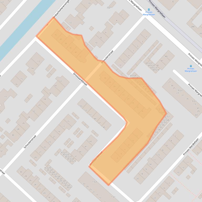 Kaart van postcodegebied 3641HT.