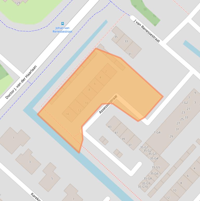 Kaart van postcodegebied 3641JG.