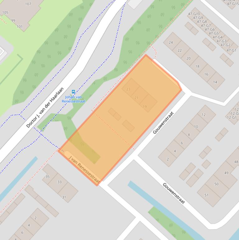 Kaart van postcodegebied 3641JL.