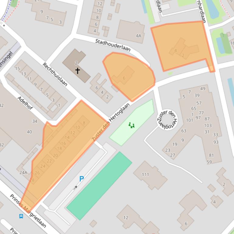 Kaart van postcodegebied 3641KA.