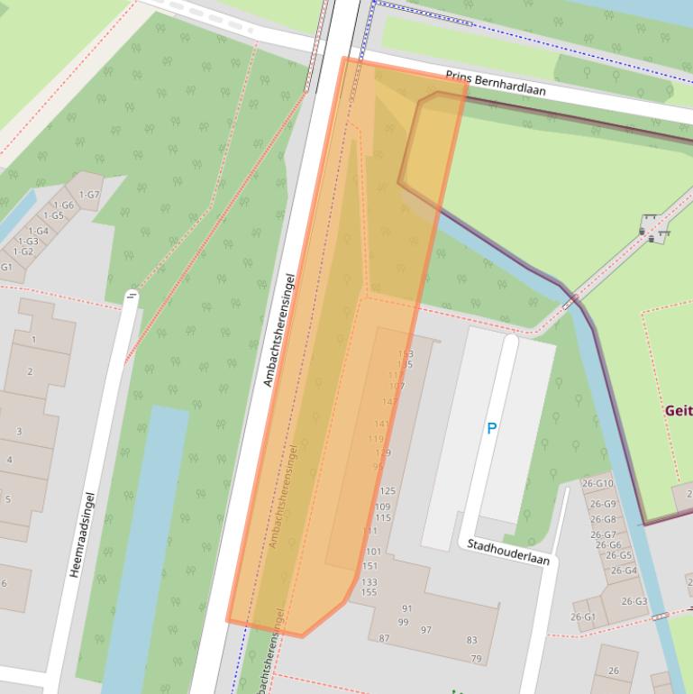 Kaart van postcodegebied 3641KH.