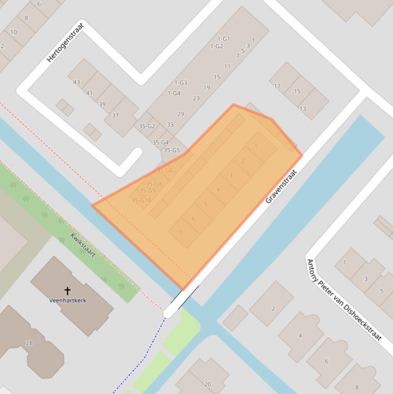 Kaart van postcodegebied 3641KR.