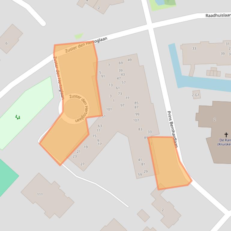 Kaart van postcodegebied 3641KS.