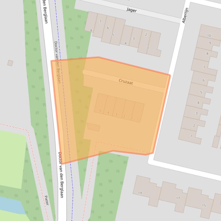 Kaart van postcodegebied 3641LD.