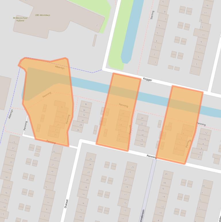 Kaart van postcodegebied 3641LP.