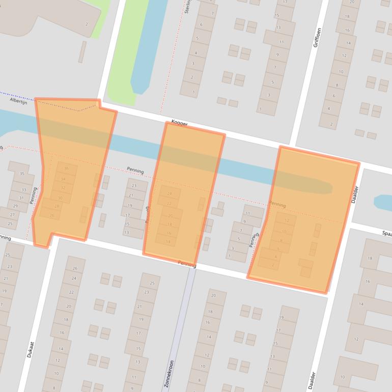 Kaart van postcodegebied 3641LR.