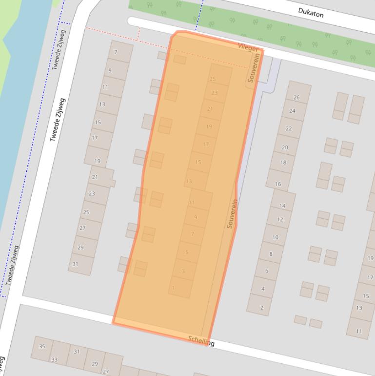 Kaart van postcodegebied 3641NR.