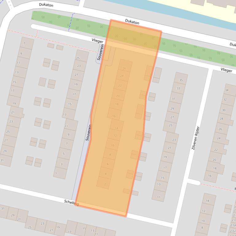 Kaart van postcodegebied 3641NS.