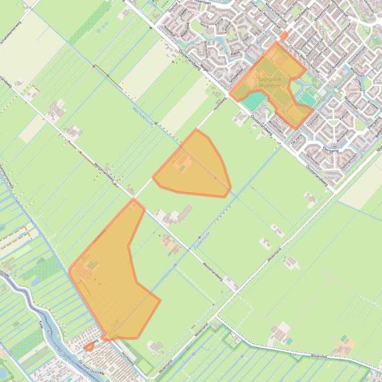 Kaart van postcodegebied 3641PR.