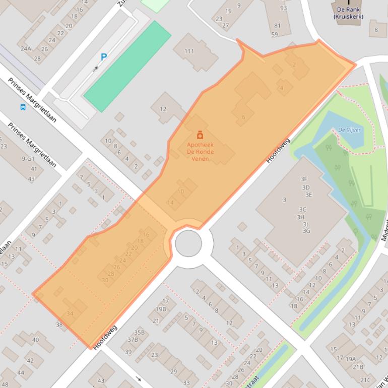 Kaart van postcodegebied 3641PS.