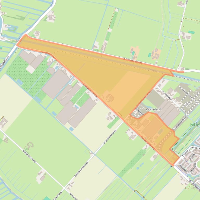 Kaart van postcodegebied 3641PW.