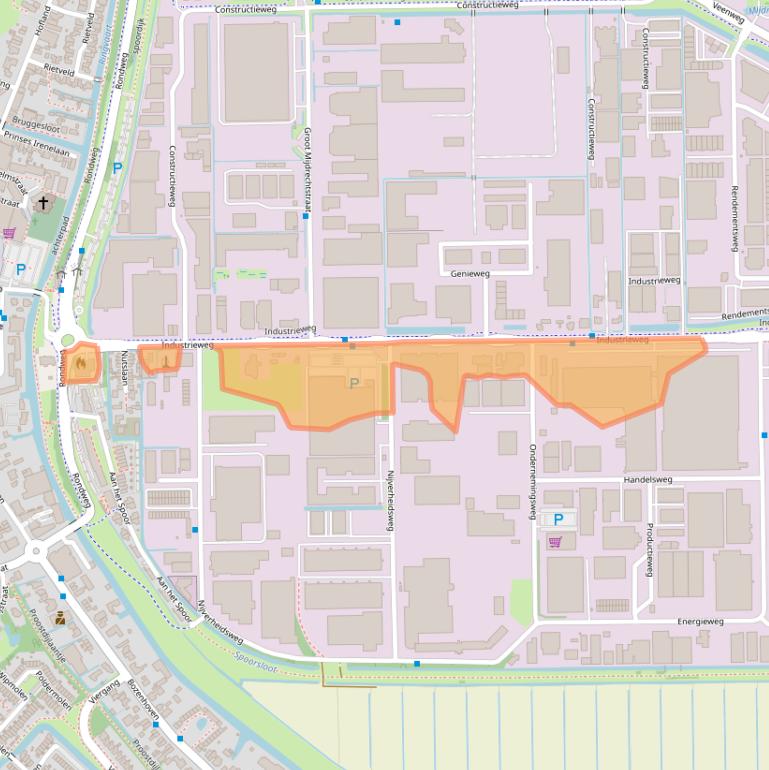 Kaart van postcodegebied 3641RM.