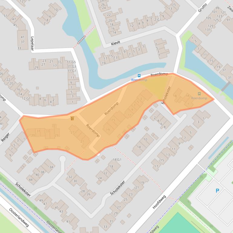 Kaart van postcodegebied 3641TG.