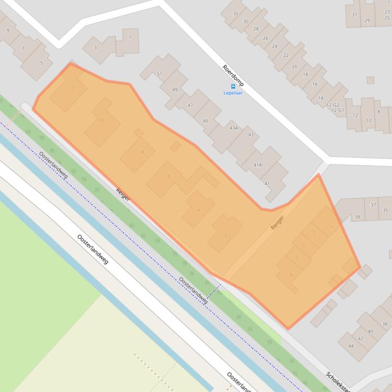 Kaart van postcodegebied 3641TS.