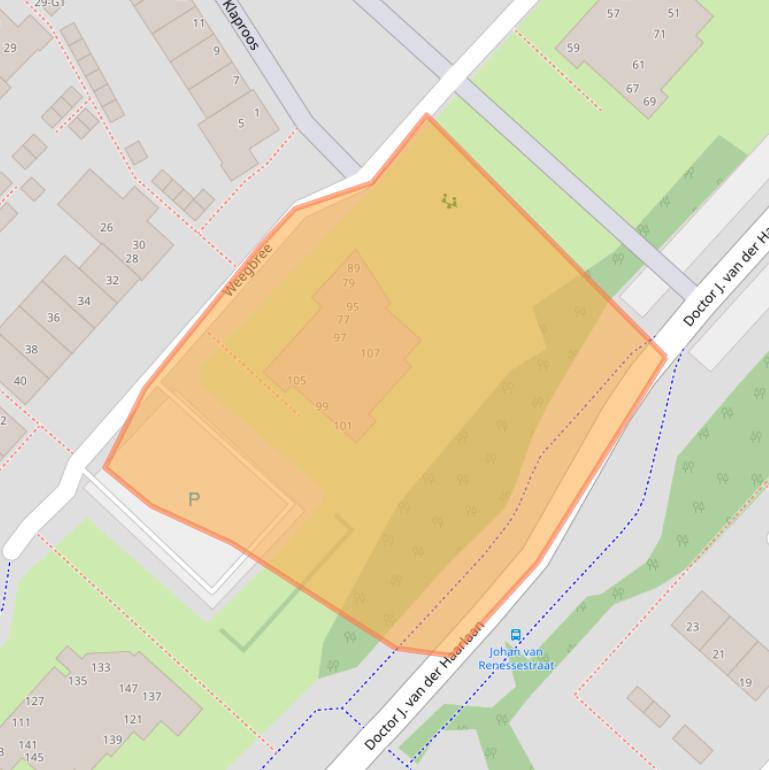 Kaart van postcodegebied 3641VH.