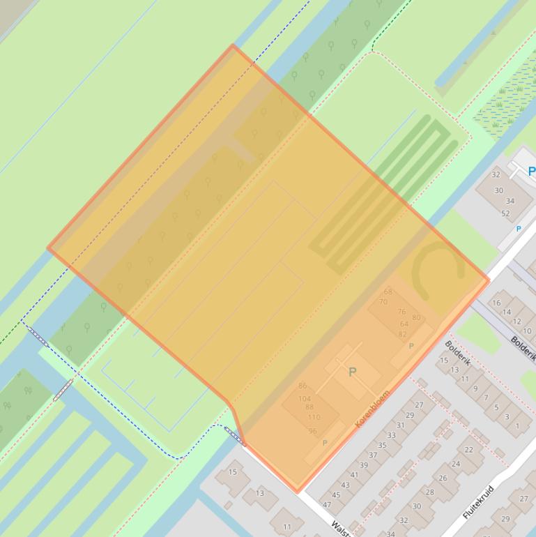 Kaart van postcodegebied 3641VR.