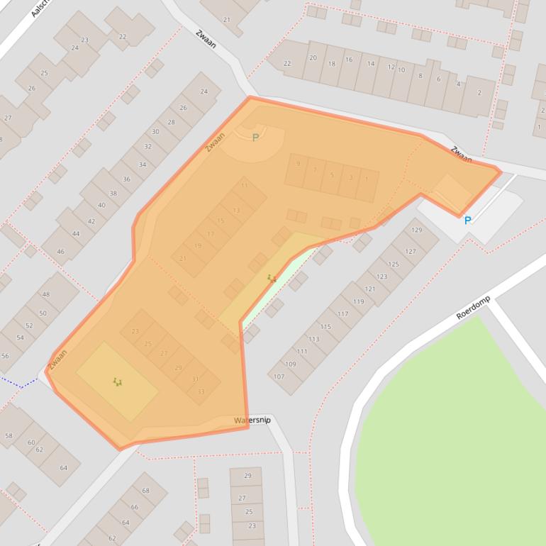 Kaart van postcodegebied 3641WD.