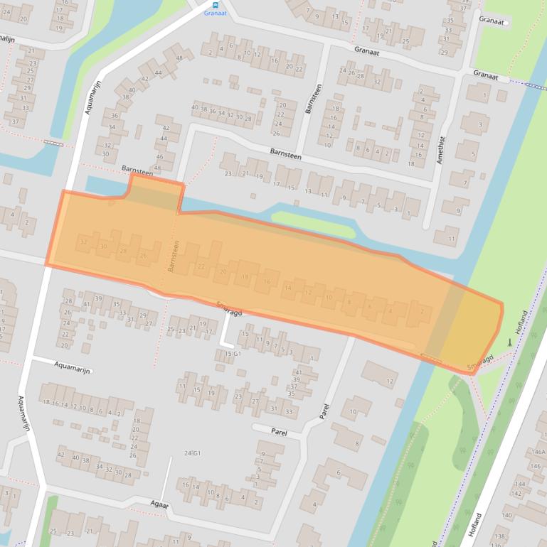Kaart van postcodegebied 3641XL.