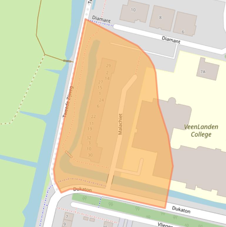 Kaart van postcodegebied 3641XP.