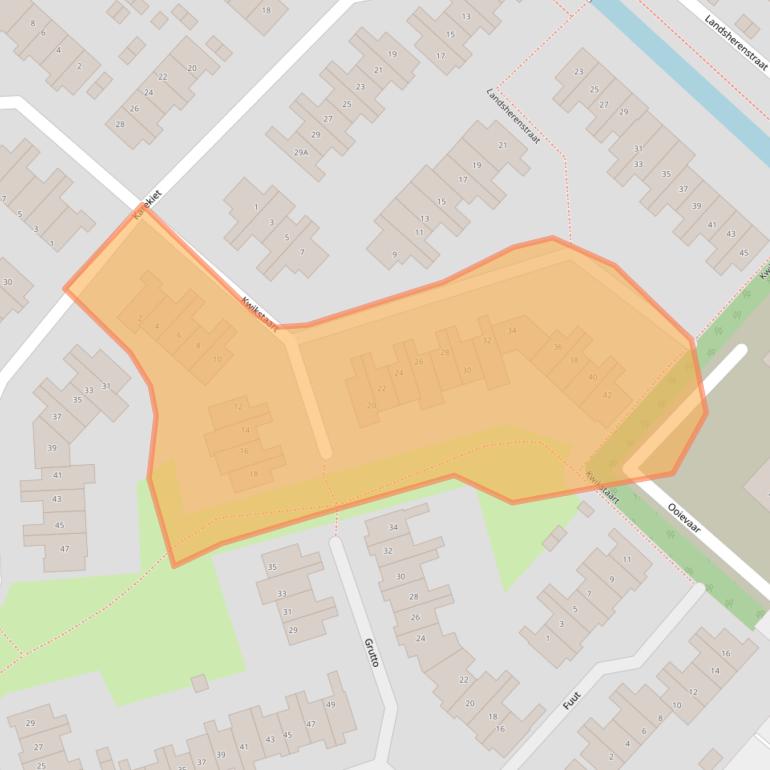 Kaart van postcodegebied 3641ZL.