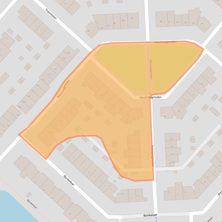 Kaart van postcodegebied 3642CH.