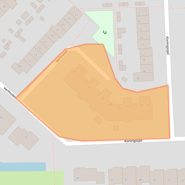 Kaart van postcodegebied 3642ZK.