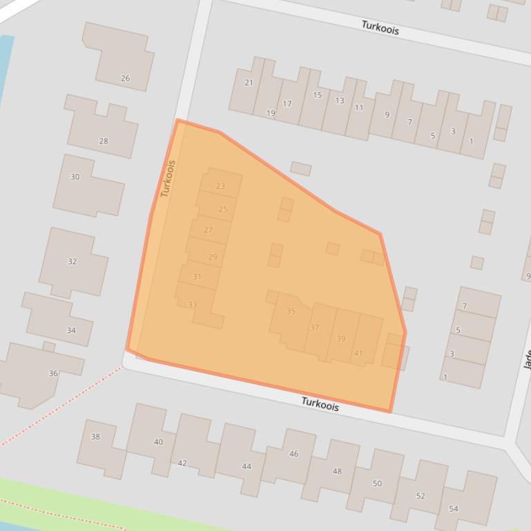 Kaart van postcodegebied 3643AG.